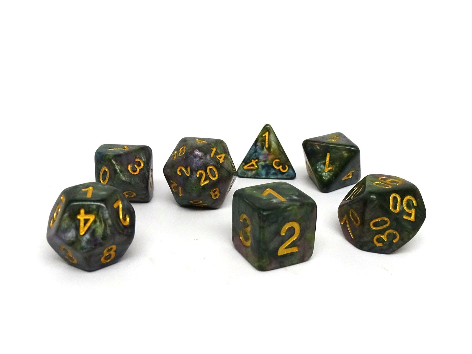 Cauldron Swirl - 7 Piece Dice Collection