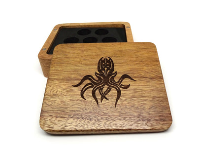 Cthulhu Wooden Dice Case