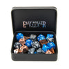 Dice Display Case - Display  a 7 Piece Set or Store up to 21 Polyhedral Dice