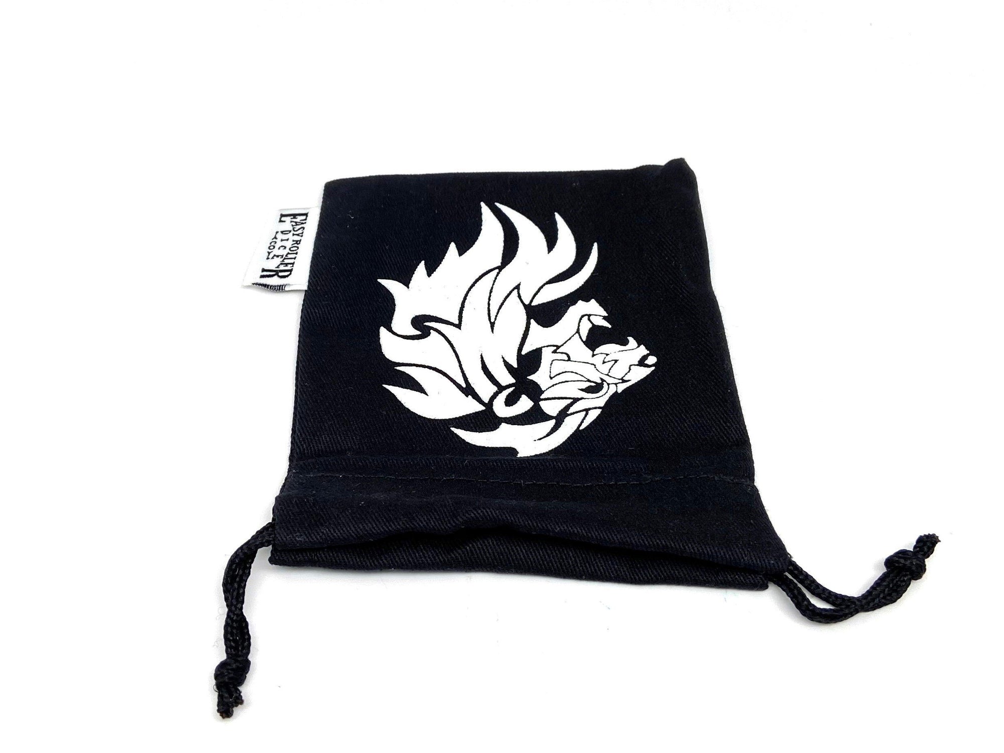 Small Cotton Twill Dice Bag - Lion Design