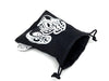 Small Cotton Twill Dice Bag - Raven Design