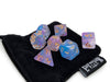 Frozen Tundra Dice Collection - 7 Piece Set