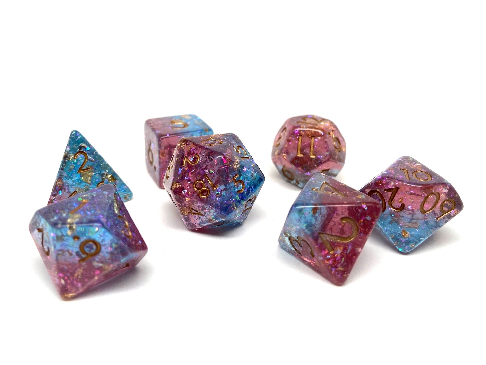 Eminent Sparkle - 7 Piece Dice Set