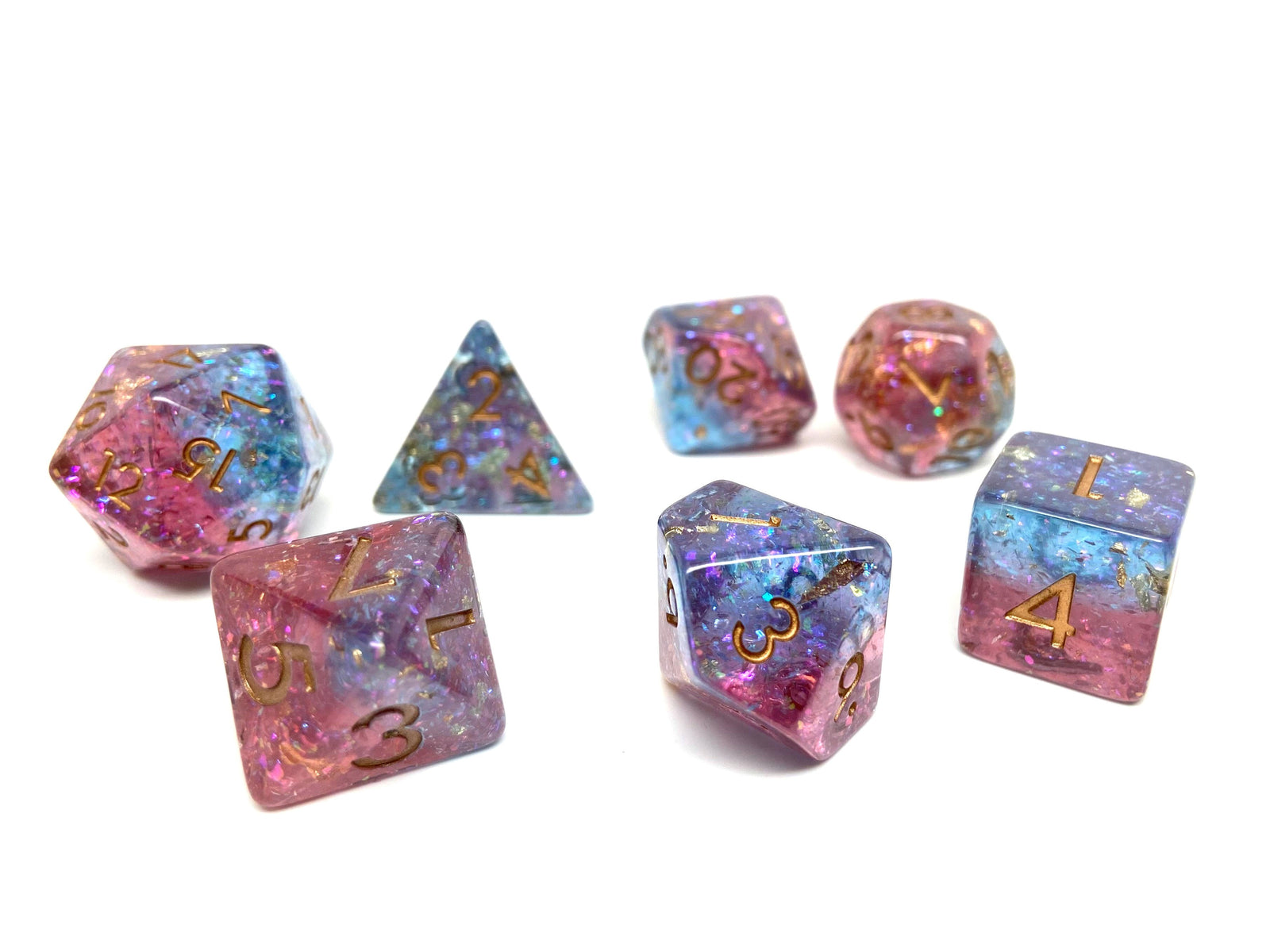 Eminent Sparkle - 7 Piece Dice Set