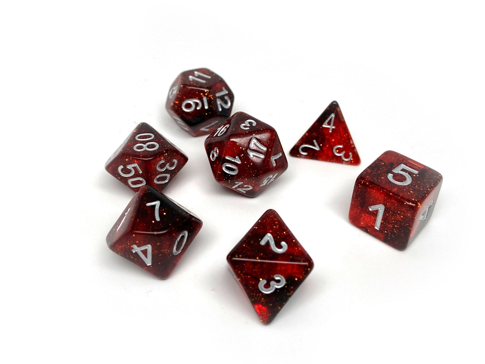 Deep Red Nebula - 7 Piece Set