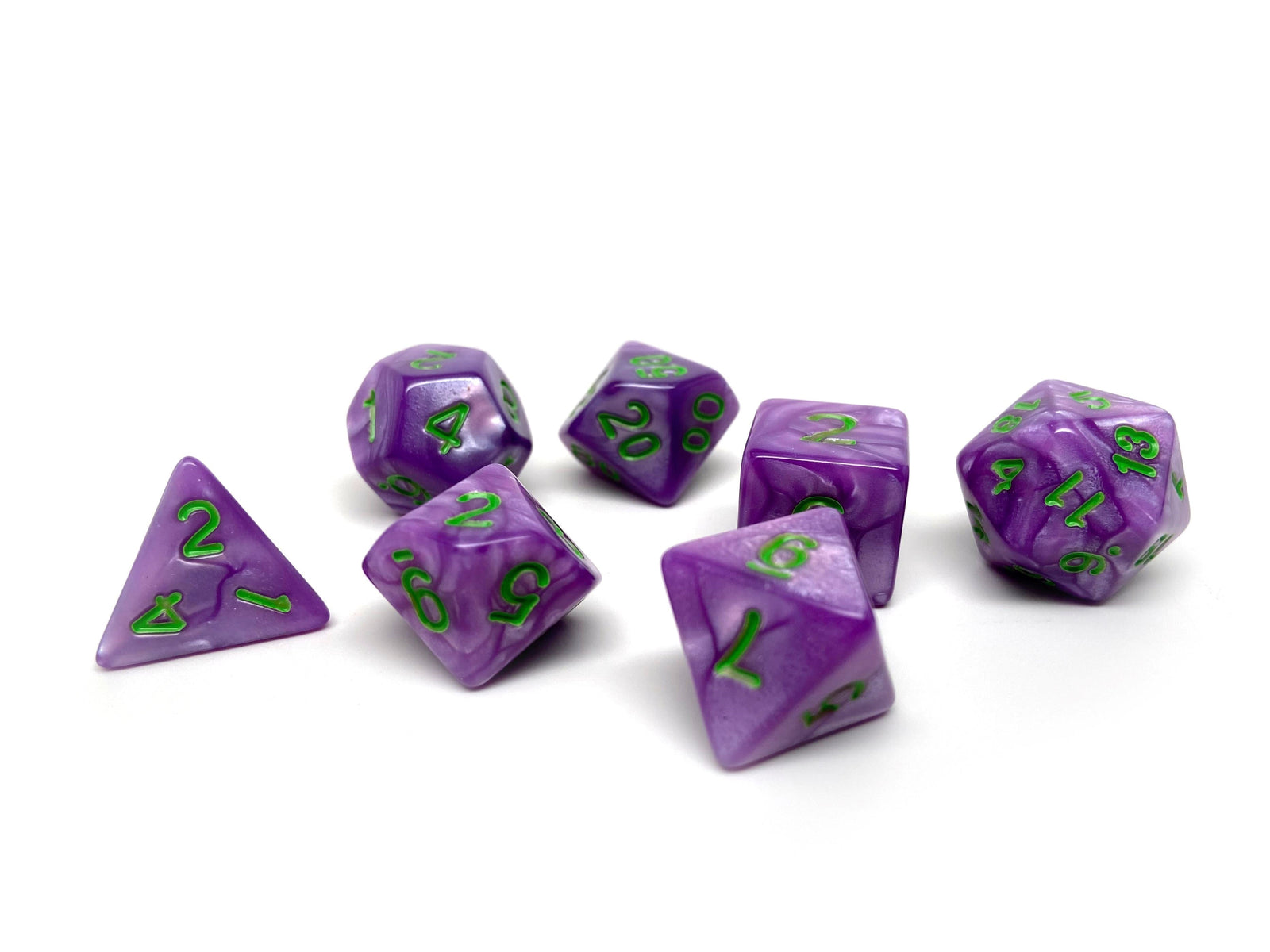 Jester Swirl - 7 Piece Dice Set