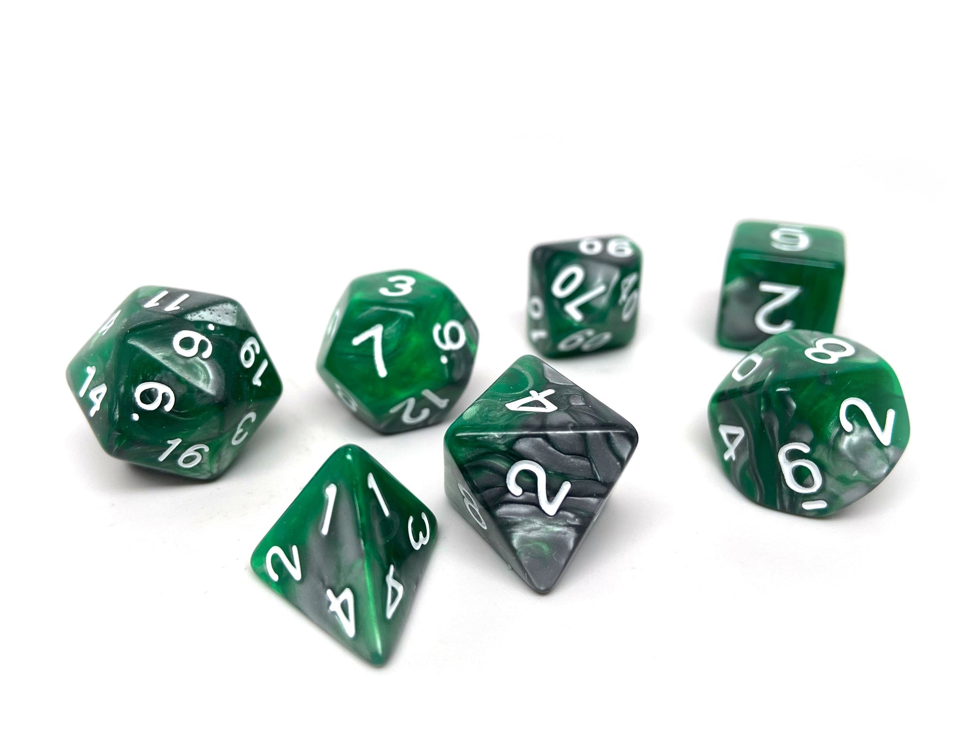 Green Waves - 7 Piece Set