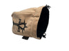 LIMITED EDITION: Black & Tan Cleric Reversible Microfiber Self-Standing Large Dice Bag