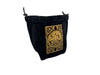 LIMITED EDITION: Black & Tan Spell Book Reversible Microfiber Self-Standing Large Dice Bag
