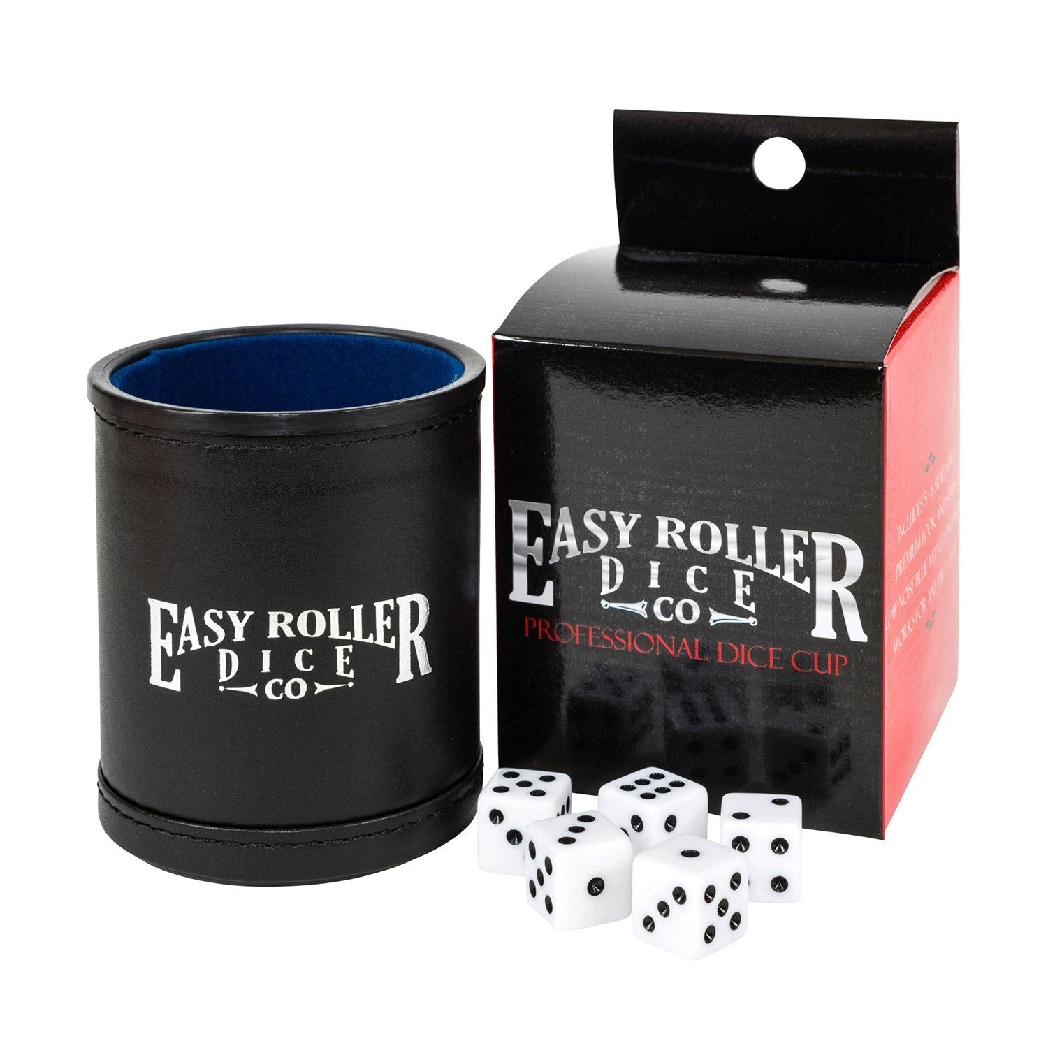 Leather Lite Dice Cup For all Types of Games - Easy Roller Dice Company