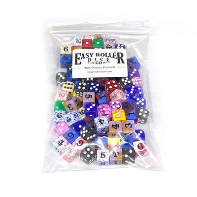 Pound Of D6 Dice - Assorted Six Sided Dice
