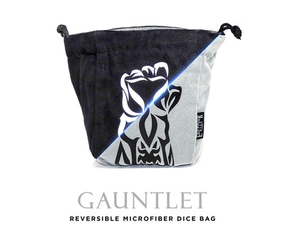 Gauntlet Reversible Microfiber Self-Standing Large Dice Bag