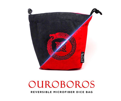 Ouroboros Reversible Microfiber Self-Standing Large Dice Bag
