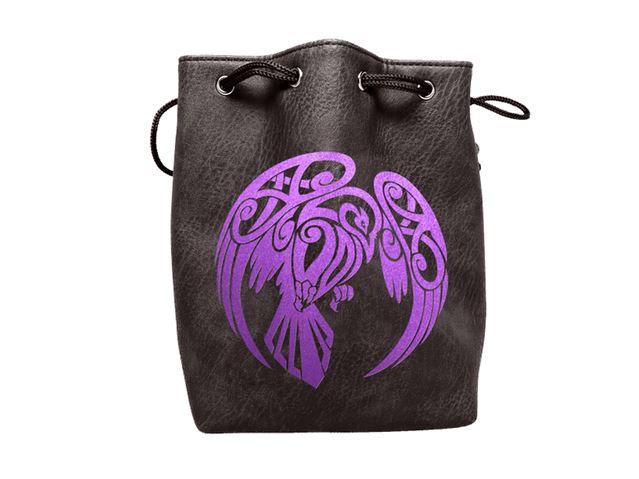 purple raven dice bag