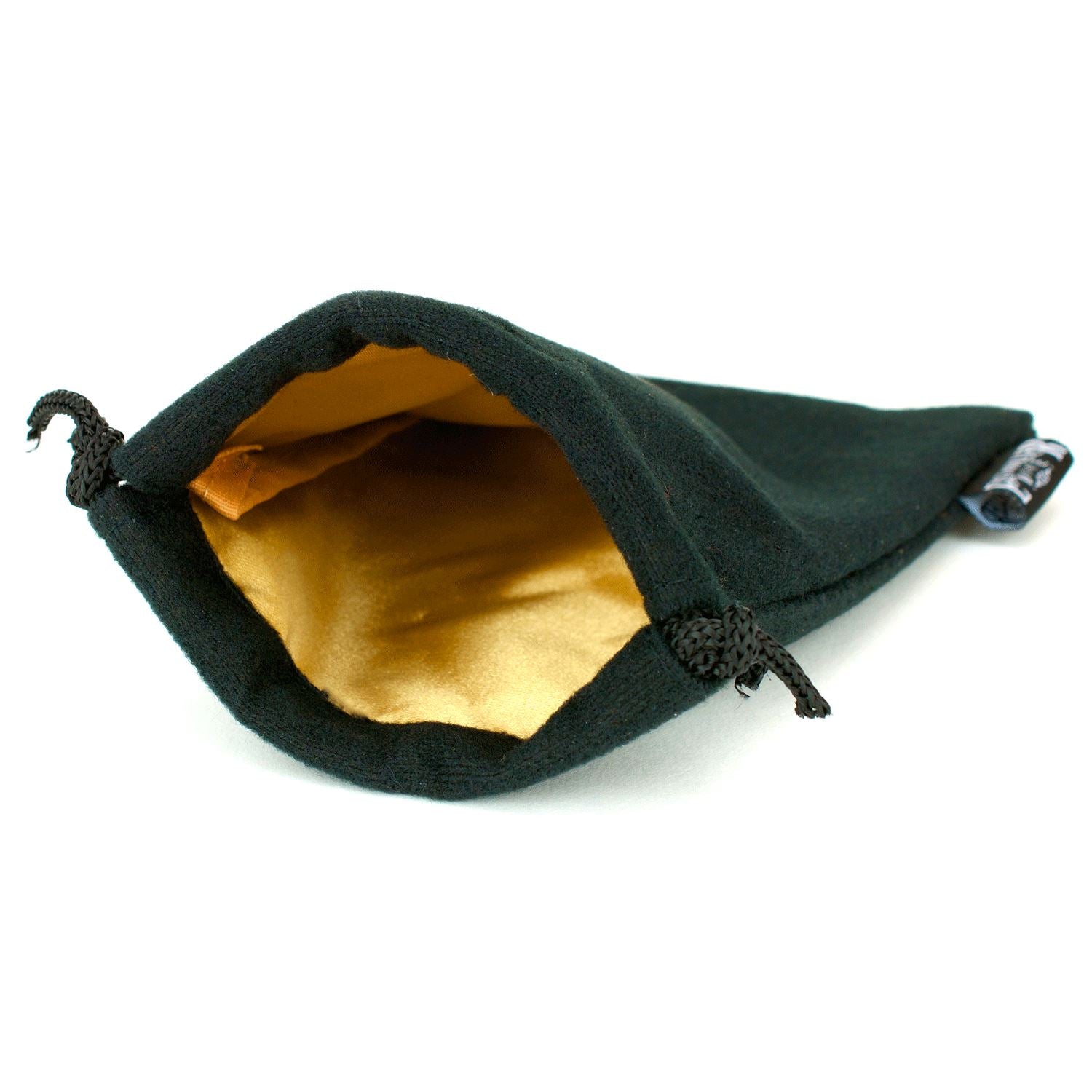 Gold Velvet Dice Bag