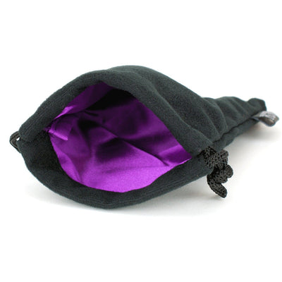 Purple Velvet Dice Bag