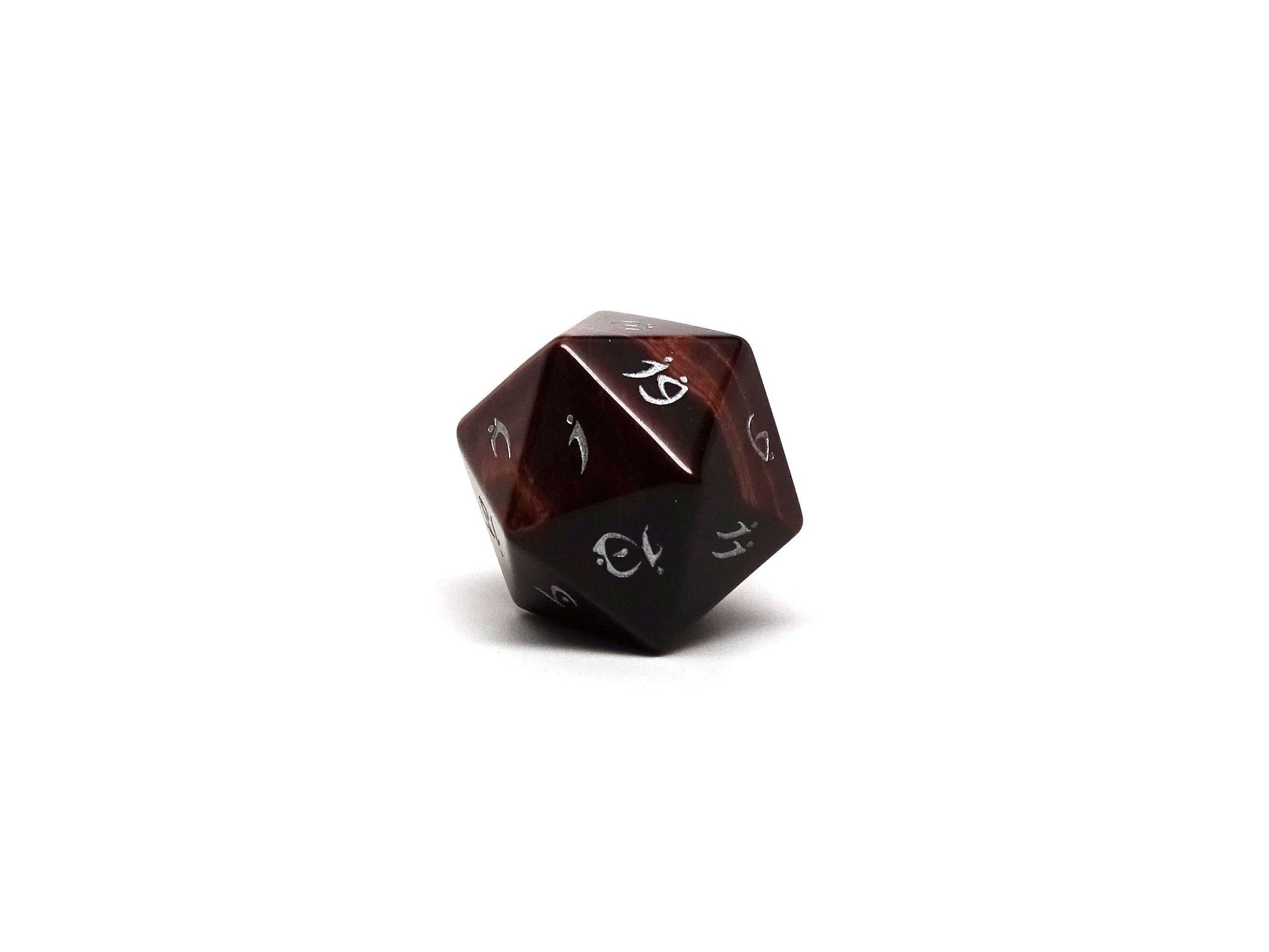 red tiger's eye d20