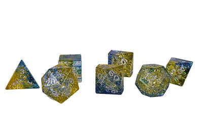 Space Dust - Glass Dice Set